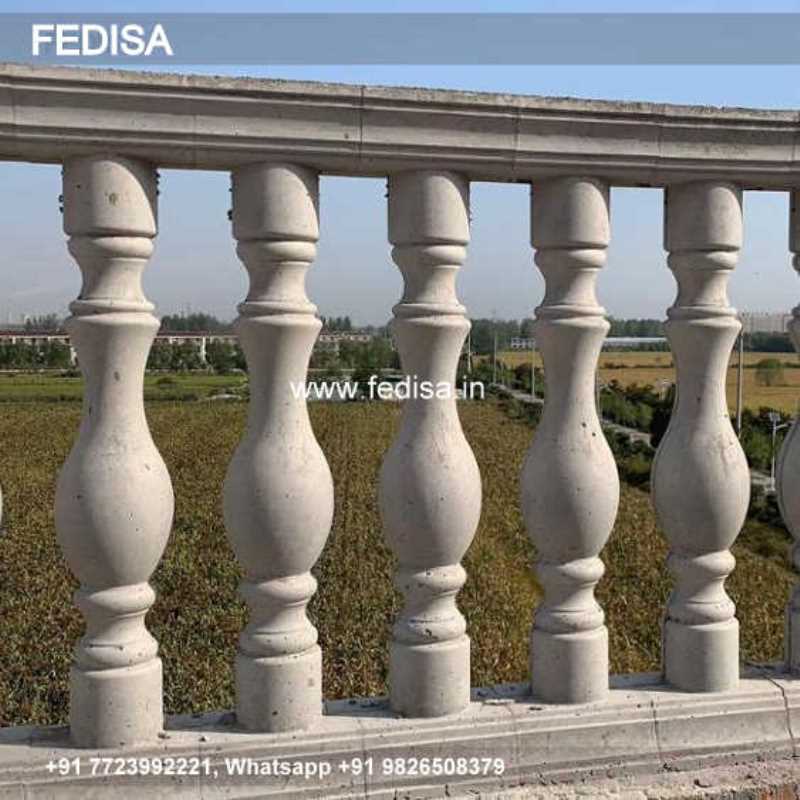 Stair Balusters 42 Inch Metal Deck Balusters Stainless Steel Railings For Decks Snap Lock Baluster System