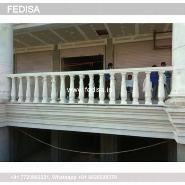 Baluster 36 Inch Deck Balusters Horizontal Metal Balusters White Metal Balusters