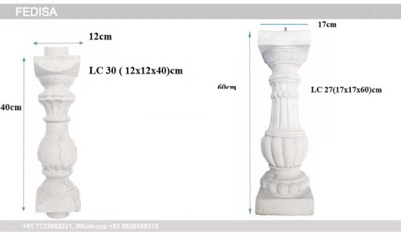 Baluster Railing 5 8 Iron Balusters New Banister And Spindles Stone Balusters