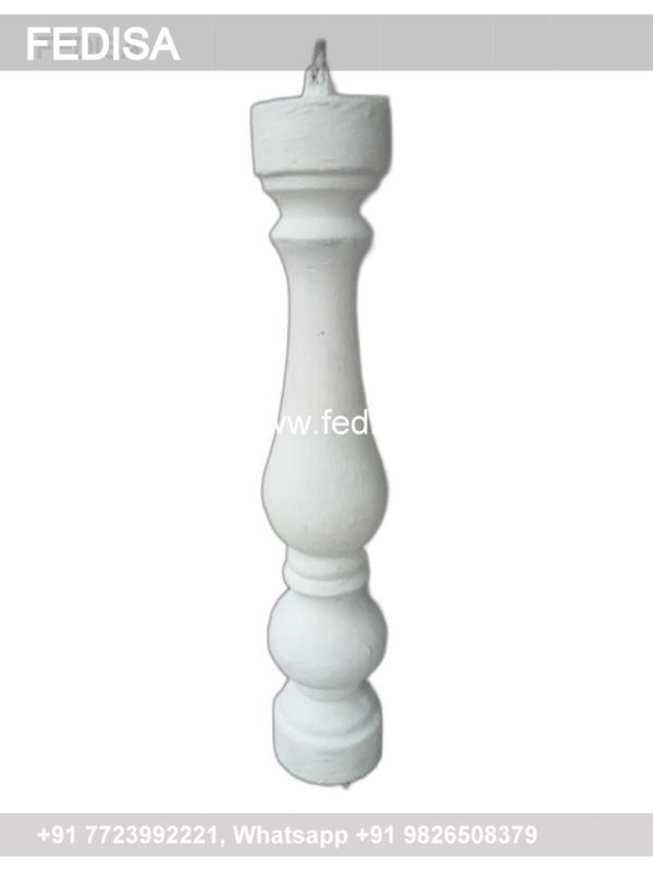 Baluster Railing Amazon Balusters Replacing Stair Spindles And Banister Belly Balusters