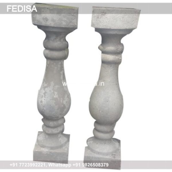 Staircase Banister Single Knuckle Iron Baluster Balustrade And Baluster Side Mount Stair Balusters