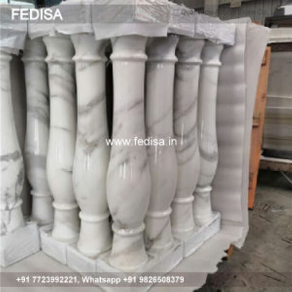 Staircase Banister Single Rectangle Iron Baluster Pine Balusters Solid Composite Balusters
