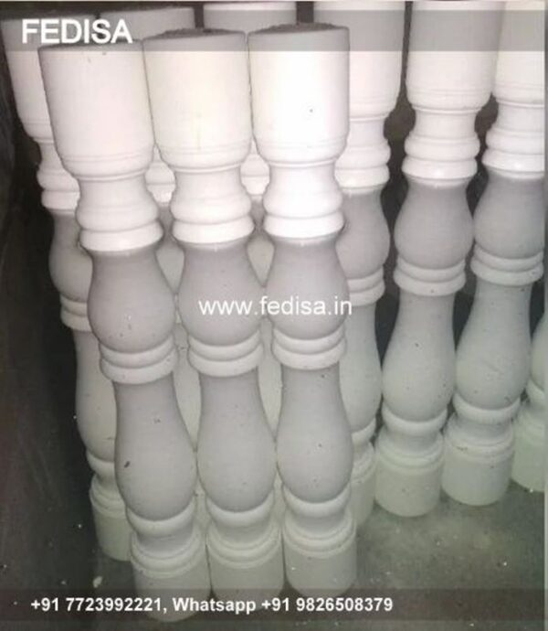 Wood Balusters Solid Composite Balusters Rdi Finyl Line White Stair Balusters