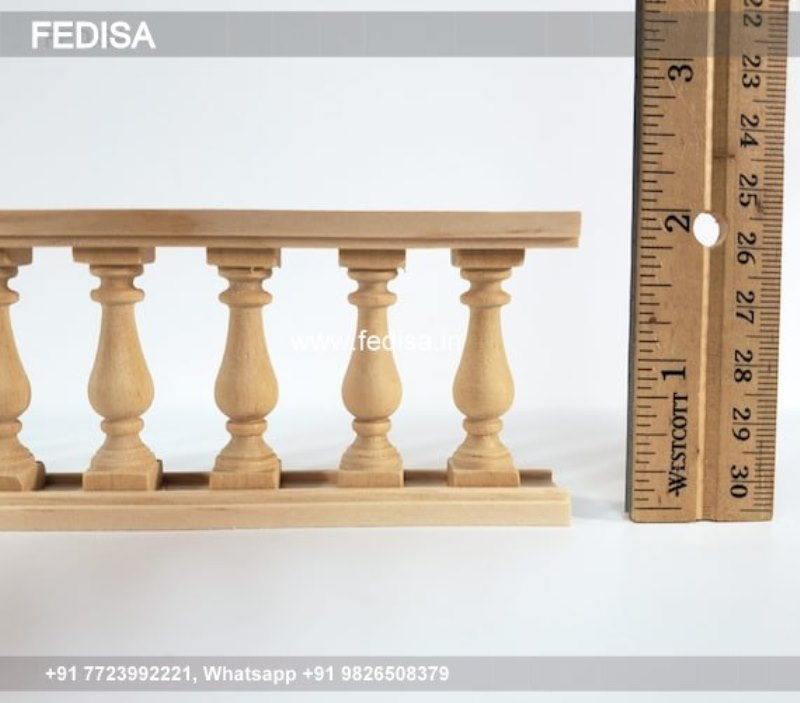 Baluster White Wood Balusters 42 Face Mount Balusters Modern Wood Balusters