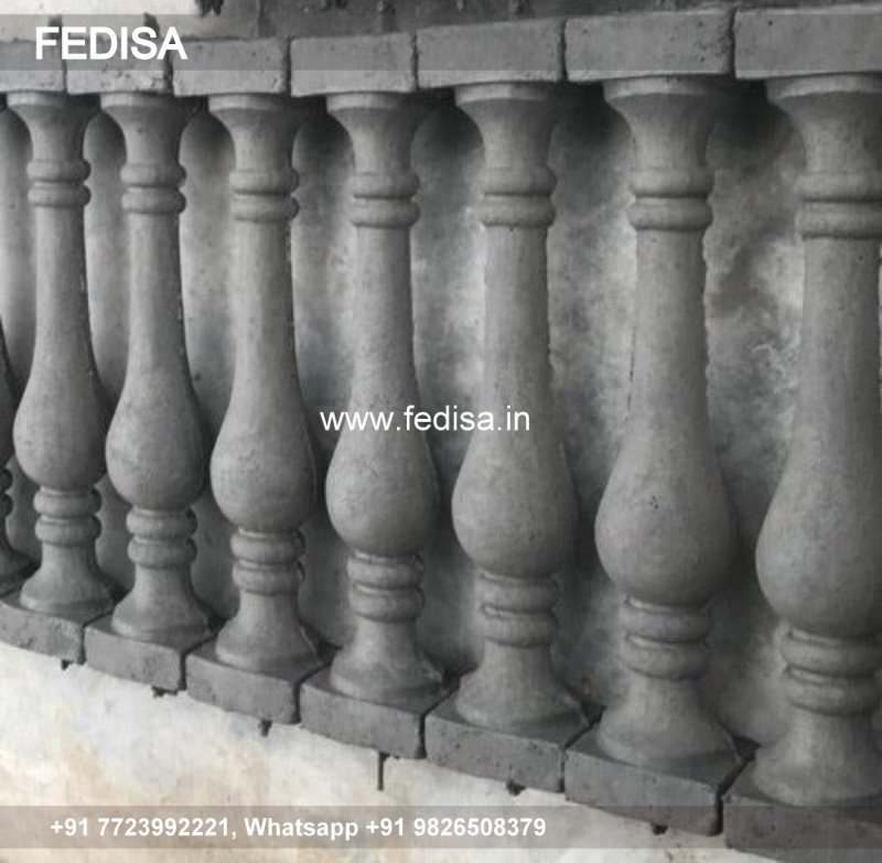 Staircase Banister Plastic Balusters For Deck Aluminum Deck Pickets Azek Balusters