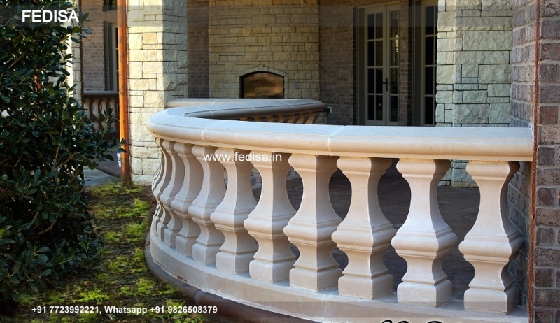 Baluster Brushed Steel Stair Spindles Wood Railing With Metal Balusters Powder Coated Balusters