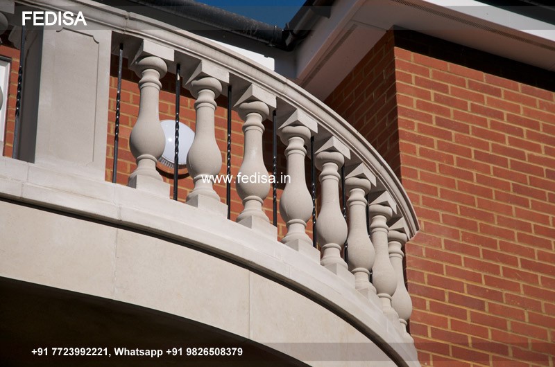 Staircase Banister Face Mount Metal Deck Balusters Treated Balusters Victorian Porch Balusters