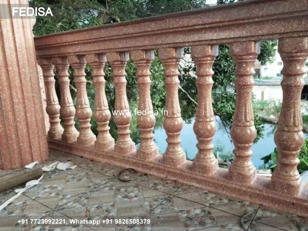 Baluster Railing Modern Metal Stair Spindles 2x2 Spindles Wood Banister Post