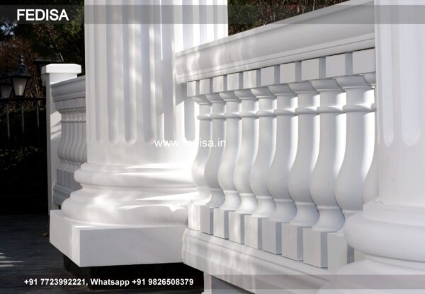 Staircase Banister Single Twist Baluster Powder Coated Aluminum Balusters Flat Aluminum Deck Balusters