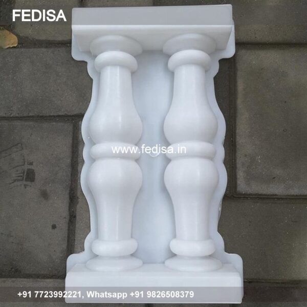 Baluster Railing Indoor Metal Stair Spindles Flat Aluminum Balusters Square Top Balusters