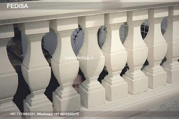 Baluster Railing Metal Square Balusters White Pvc Balusters Concrete Balustrades For Sale Near Me