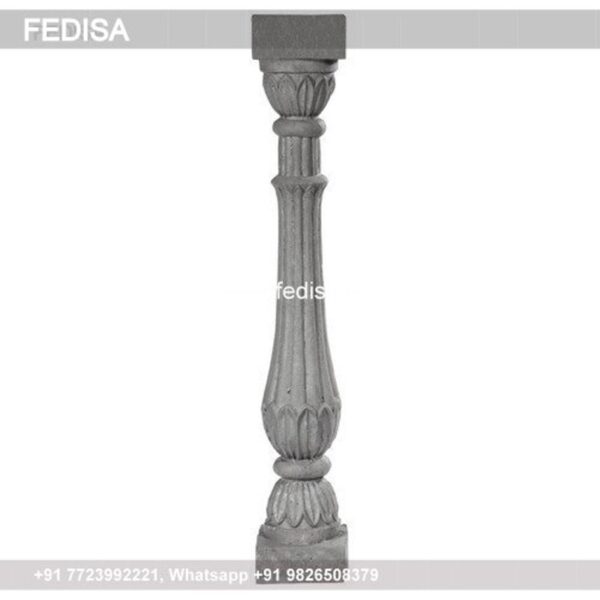 Baluster Silver Stair Spindles Double Basket Baluster 42 Balusters