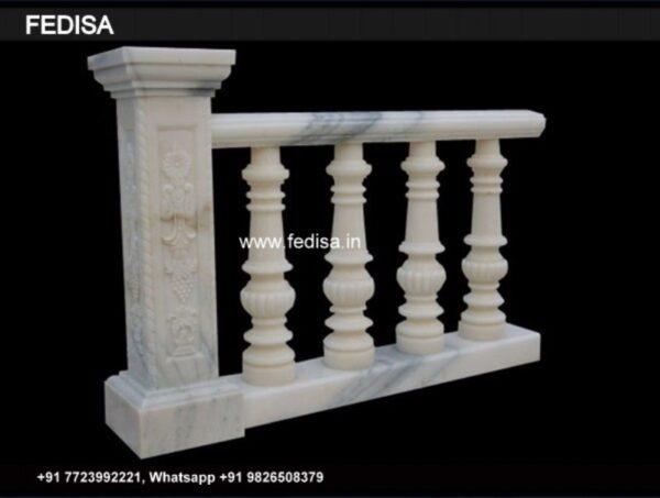 Baluster Railing Decorator Balusters Cast Iron Banister 40 Inch Face Mount Balusters
