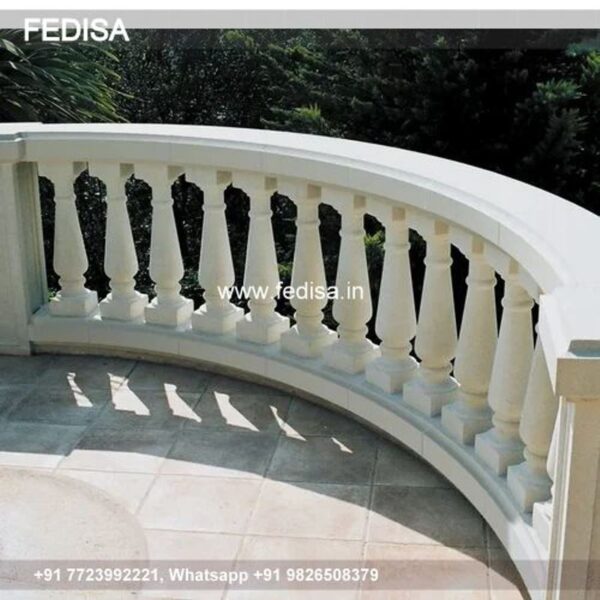 Staircase Banister Stairs And Spindles Baluster Railing For Stairs Curved Metal Balusters
