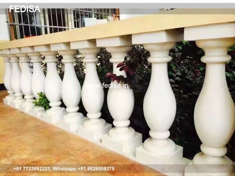 Baluster White Wood Spindles For Stairs Predrilled Deck Rail For Metal Balusters Cheap Metal Stair Spindles