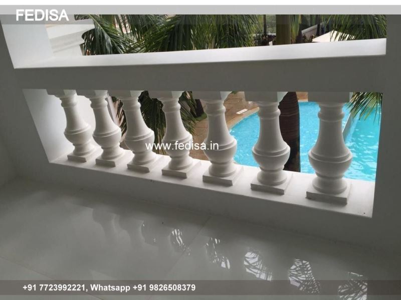 Staircase Banister White Square Stair Spindles 48 Inch Deck Balusters Baluster Feet