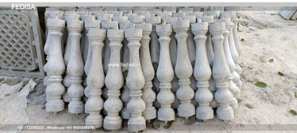 Baluster Banister Baluster White Composite Spindles Menards Deck Balusters
