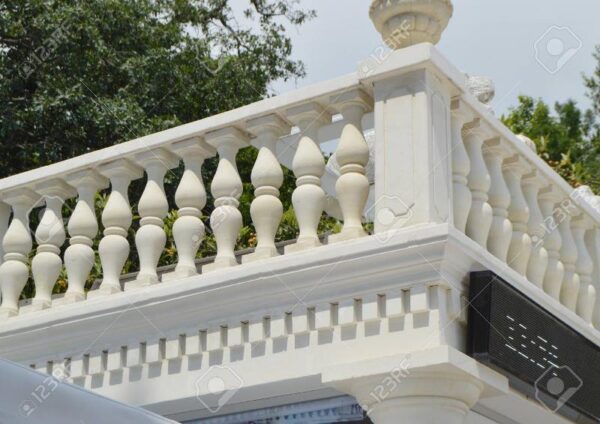 Staircase Banister 48 Inch Wood Baluster A Baluster Aluminum Deck Spindles Menards