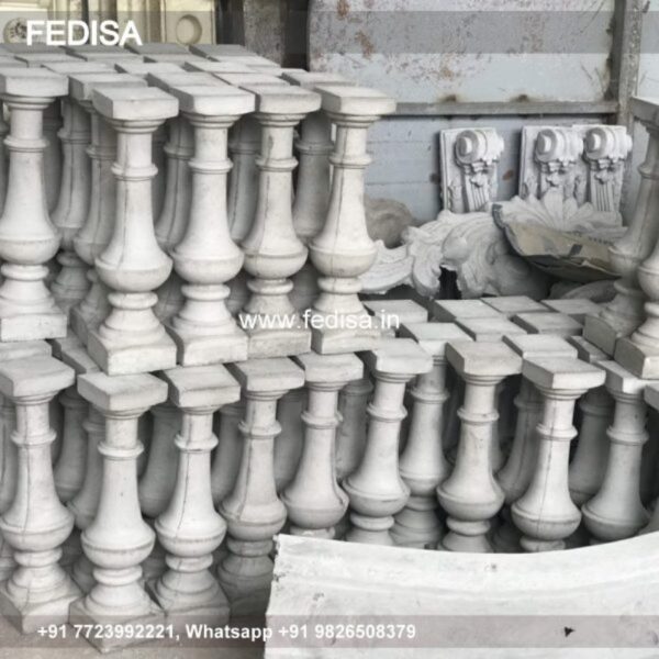 Stair Balusters Concrete Balustrade Railing Concrete Spindles For Sale Contemporary Staircase Banisters