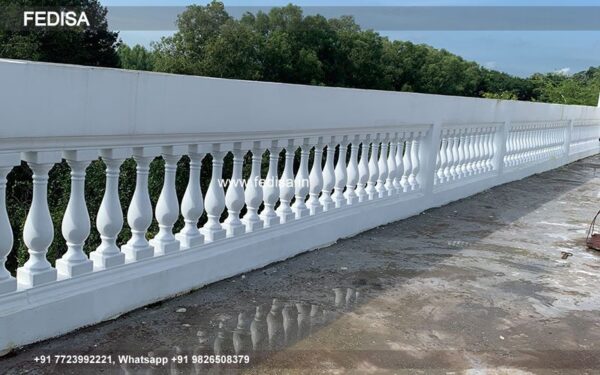 Baluster Railing Crown Heritage Balusters Curved Baluster Railing Cutting Aluminum Balusters