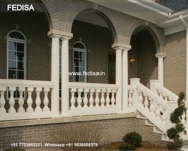 Baluster Railing Plain Iron Balusters Plastic Deck Balusters Plowed Handrail With Fillet