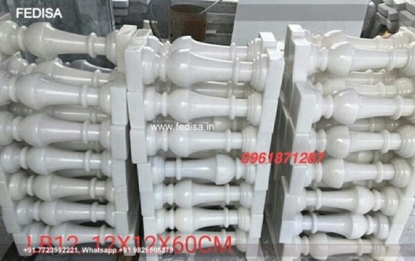 Staircase Banister Stair Parts 1 1 4 Baluster Stair Parts 1 1 4 Primed Square Top Baluster Stair Railing Metal Baluster