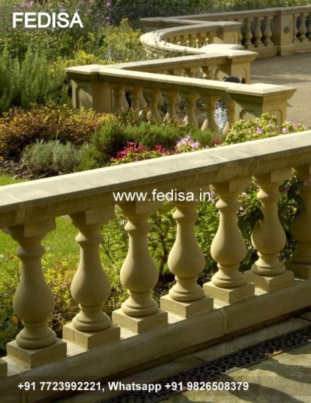 Staircase Banister Horizontal Stair Balusters Indoor Banister Railing Aluminum Spindles