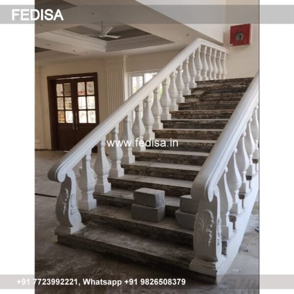 Baluster Indoor Stair Spindles Fence Spindles Face Mount Aluminum Balusters