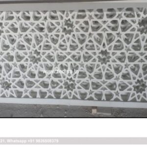 Grc Jali Full Form Modern House Front Design Outer Color