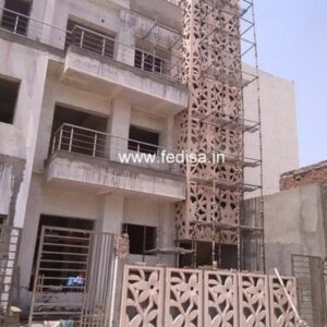 Grc Jali House Exterior Design Gray Outside House Paint Small Home Design