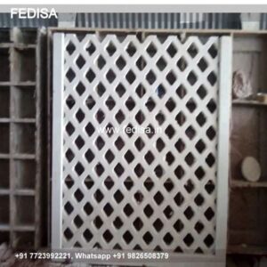 Grc Jali Brick Wall Designs Front House Villa Design House Home Exterior Design