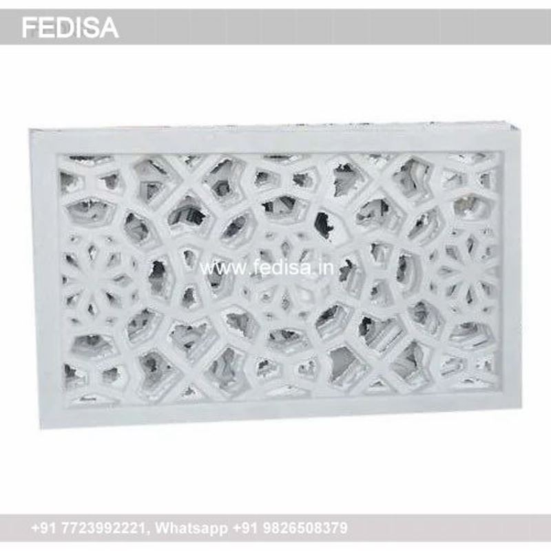 Grc Jali Front Balcony Design For Small House Mohtashami Reza Black Villa Office Room Ideas