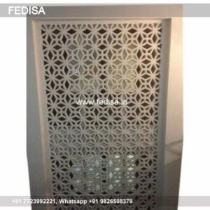 Grc Jali Modern House Front Design Algedra Exterior Design Pooja Room Ideas
