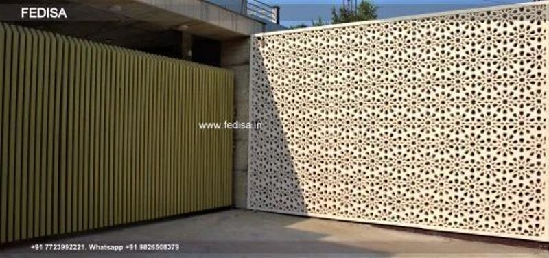 Grc Jali Front Entrance Decor Black Villa Harriman State Park Price Pooja Door Design