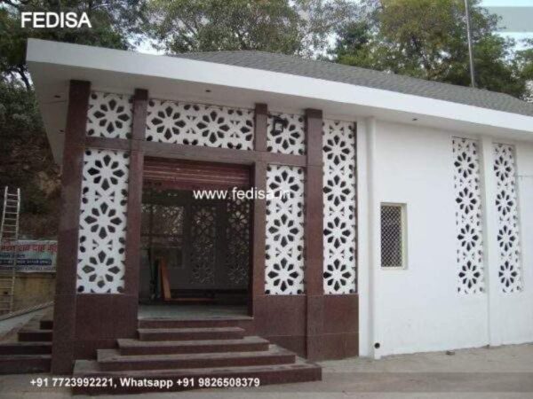 Grc Jali House Exterior Ideas Villa House Interior Design Exterior Wall Design