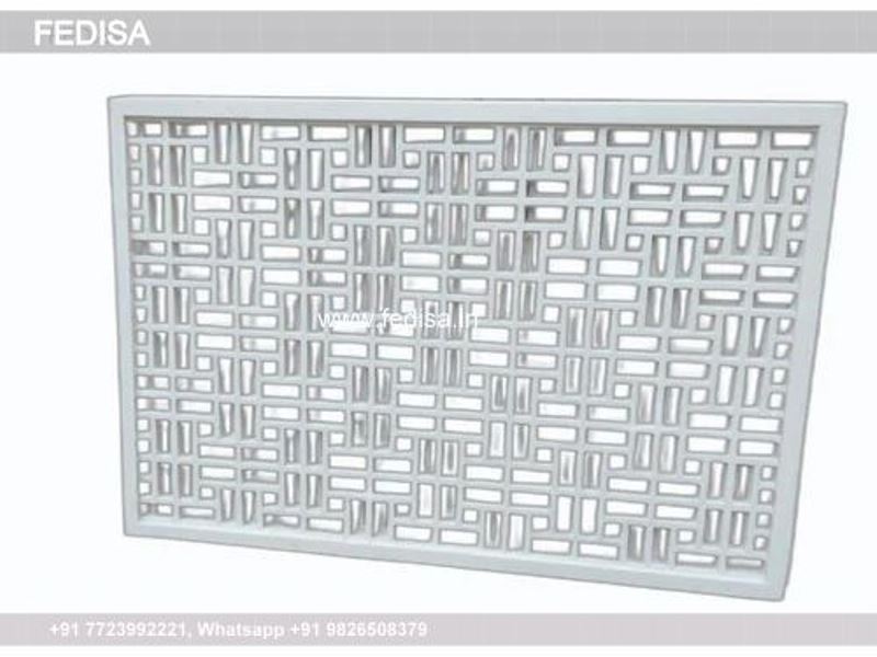 Grc Jali Exterior Design For Small Houses Mediterranean Villa Architecture Minimalist Home Decor