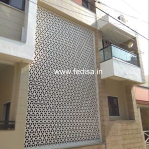 Grc Jali Interior And Exterior Design Modern Villa Facade Design Farmhouse Interior Design