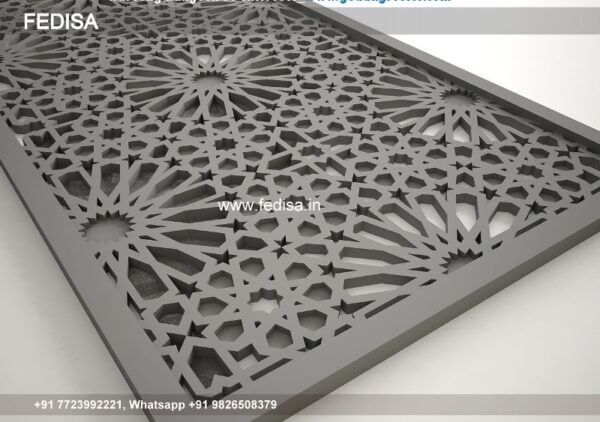 Grc Jali House Front Door Design Designer Villas Modern Mediterranean House