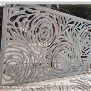 Grc Jali Front Wall Design In Indian House Simple Modern Villa Entrance Design House Design Drawing