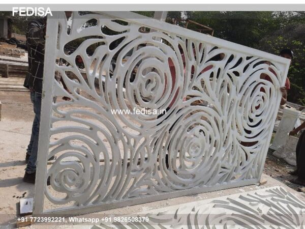 Grc Jali Front Wall Design In Indian House Simple Modern Villa Entrance Design House Design Drawing