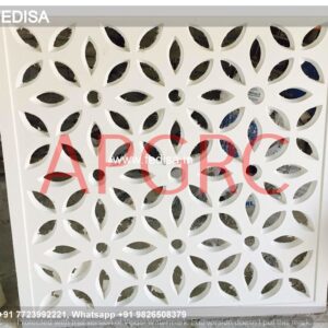 Grc Jali Simple Home Front Design White Villa Design Different Interior Design Styles