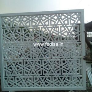 Grc Jali Ground Floor Front Design Villa Pool Design Colonial House Plans