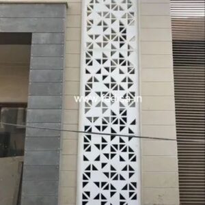 Grc Jali Home Exterior Ideas Villa Garage Design Cottage Design