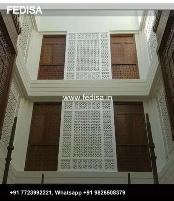 Grc Jali Home Front Design E 1027 Le Corbusier Homelane Interiors