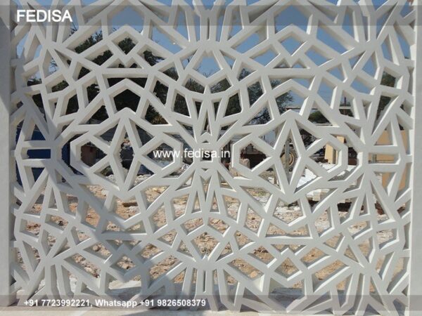 Grc Jali Front Entry Ideas Elsie De Wolfe Villa Trianon Puja Ghar Design