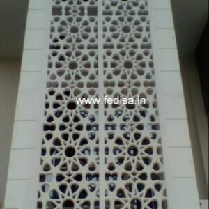 Grc Jali House Design Front Side 6 Bhk Villa Design Ground Floor House Design