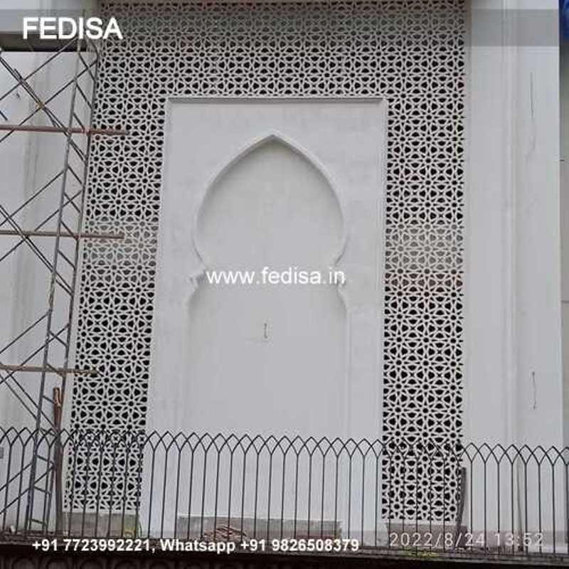 Grc Jali Balcony Railing Design For House Front Simple Modern Villa Design Living Room Paint Ideas 2020