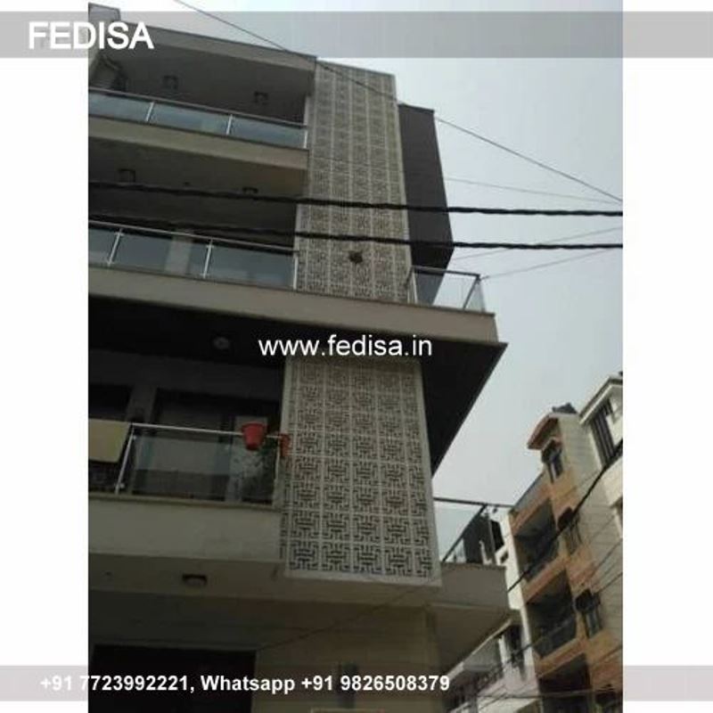 Grc Jali Exterior Design Duplex Villa Interior Design Mediterranean Interior Design