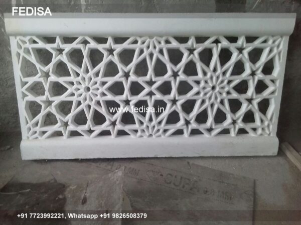 Grc Jali Front Wall Design In Indian House Old Villa Design 1 Story House Plans