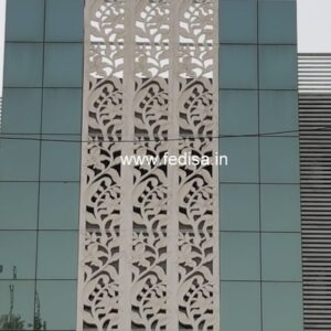 Grc Jali House Front Door Design Outdoor Villa Design House Layout Design